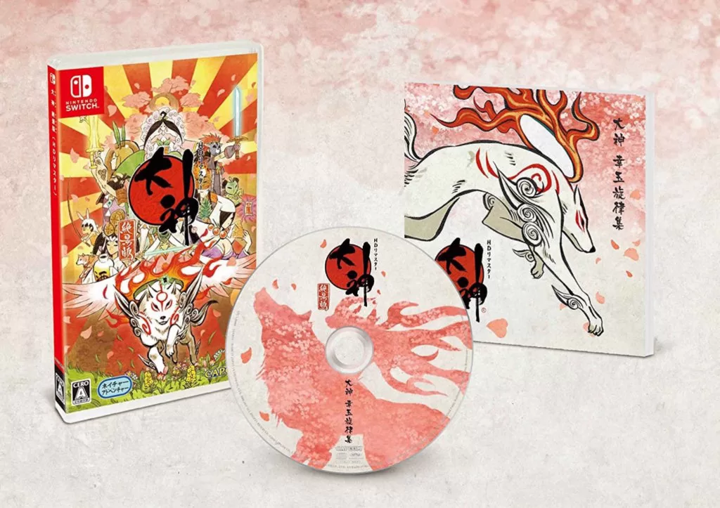 Jeu Okami HD sur Nintendo Switch : édition limitée avec CD de la bande-son sur Play-Asia