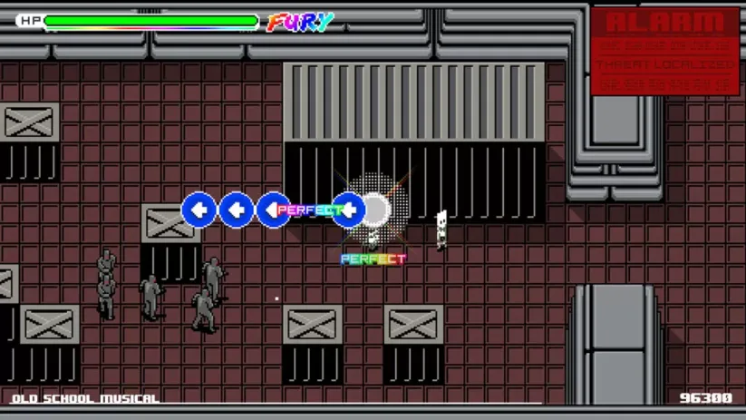 Jeu Old School Musical sur Nintendo Switch : infiltration en terrain militaire