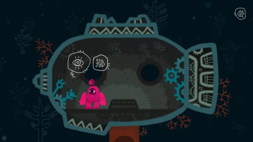 Jeu One Eyed Kutkh sur Nintendo Switch : drole de vaisseau