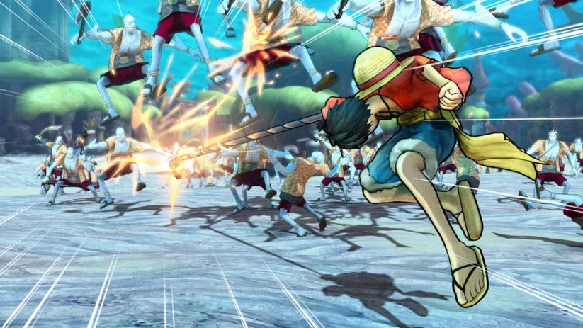 Jeu One Piece : Pirate Warriors 3 Deluxe Edition sur Nintendo Switch : screenshot de combat
