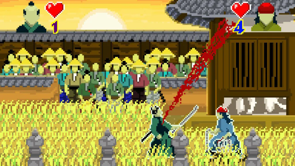 Une manière radicale d'indiquer un KO en mode arcade