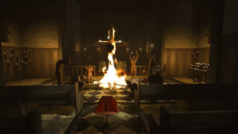 Jeu Outlast : Bundle of Terror sur Nintendo Switch : Rituel 