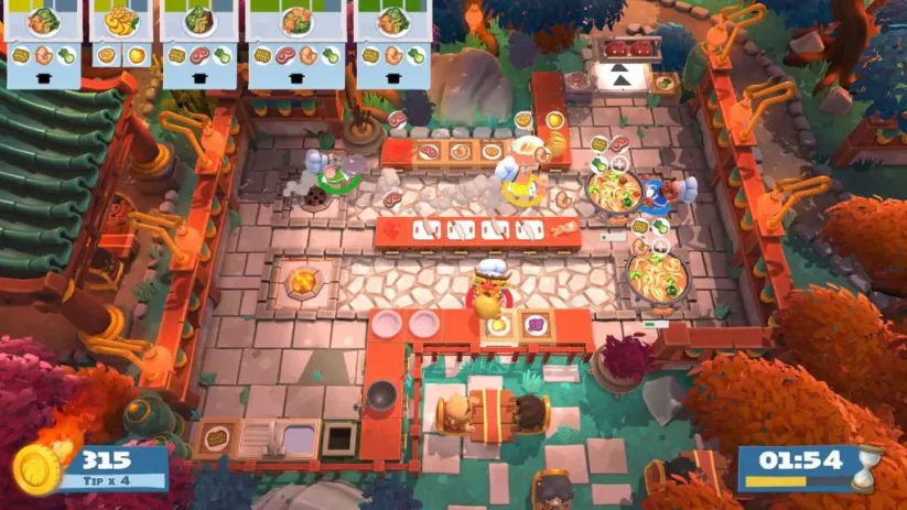Jeu Overcooked! 2 sur Nintendo Switch : sept nouvelles cuisines pour le nouvel an chinois