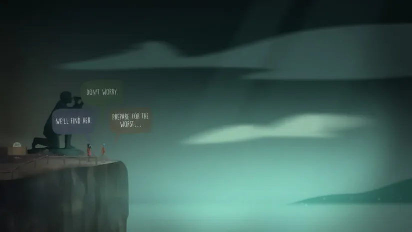 Image du jeu Oxenfree sur Nintendo Switch : une quête inquiétante