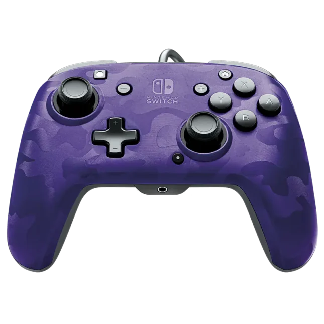 Manette Faceoff Deluxe+ Audio Wired Controller : version violet 1