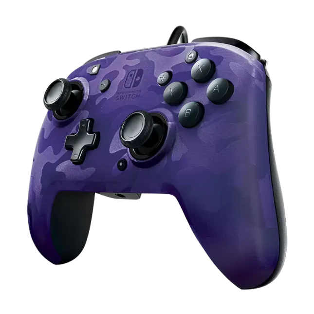 Manette Faceoff Deluxe+ Audio Wired Controller : version violet 2