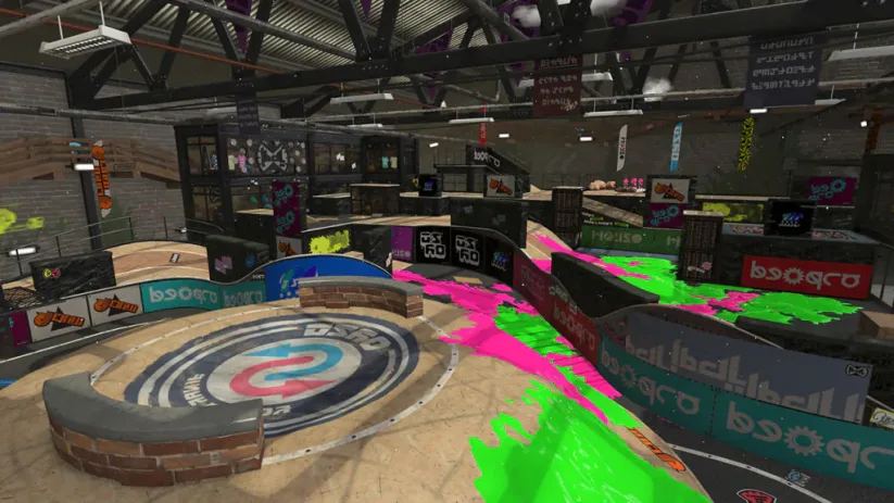 Piste Méroule dans Splatoon 2, un nouveau stage disponible dès la sortie du jeu