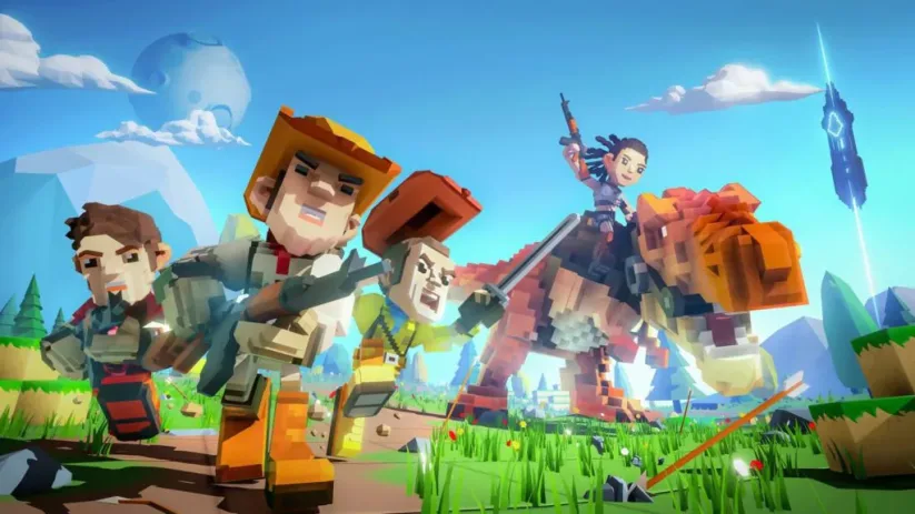 Image du jeu PixARK sur Nintendo Switch : personnages