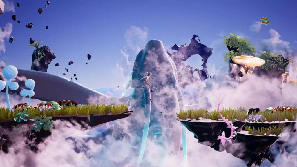Jeu Planet Alpha sur Nintendo Switch : rencontre avec une baleine volante