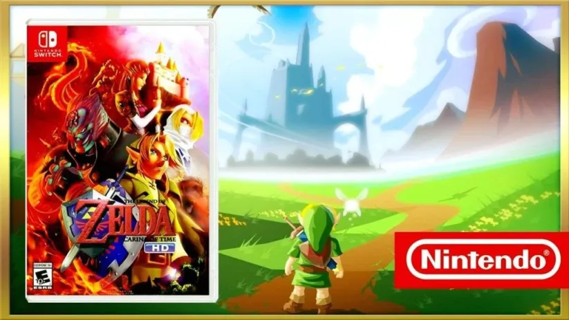 Poisson d'avril 2017 Switch : Ocarina of Time HD