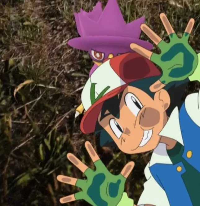 Poisson d'avril 2019 : Photobombing dans Pokemon Go de Sacha et Pikachu