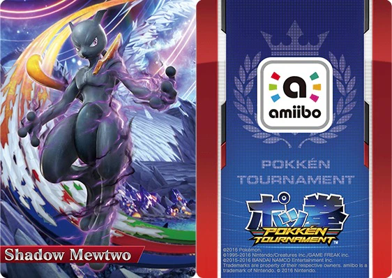 Carte Mewtwo sur Pokkén Tournament Wii U