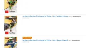 Amiibos Link Majora’s Mask, Link Skyward Sword et Link Twilight Princess : précommande disponible, restock en juin