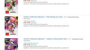 Amiibos Splatoon 2 Garçon, Fille et Calamar Inklinkg néon : précommande disponible