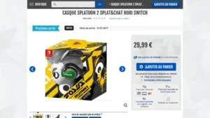 Précommande : le casque officiel Splatoon 2 Splat&chat Hori est là !