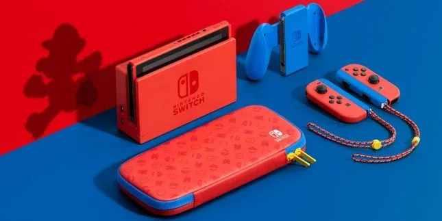 Console Nintendo Switch Super Mario Edition Limitée : la version Super Mario de la console hybride