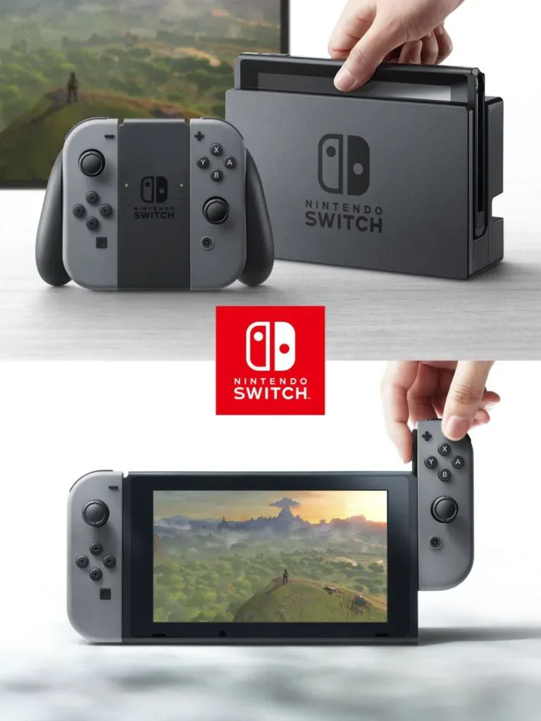 Présentation de la Nintendo Switch : manettes