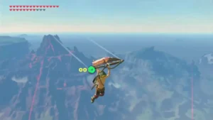 Grâce à l&rsquo;aimant et un brin d&rsquo;ingéniosité, il parcourt toute la map en paravoile dans Zelda Breath of the Wild