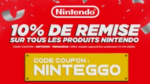 [Bon plan Pâques] -10% sur les produits Nintendo