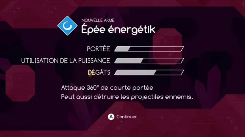 Graceful Explosion Machine : épée énergétik