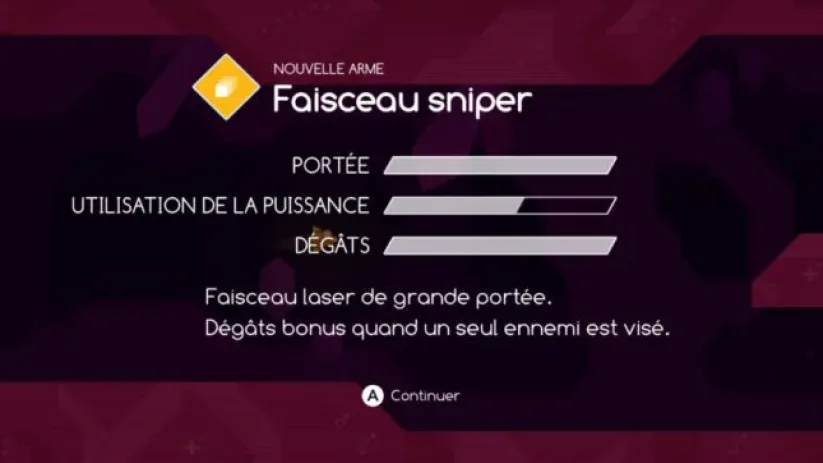 Graceful Explosion Machine : faisceau sniper