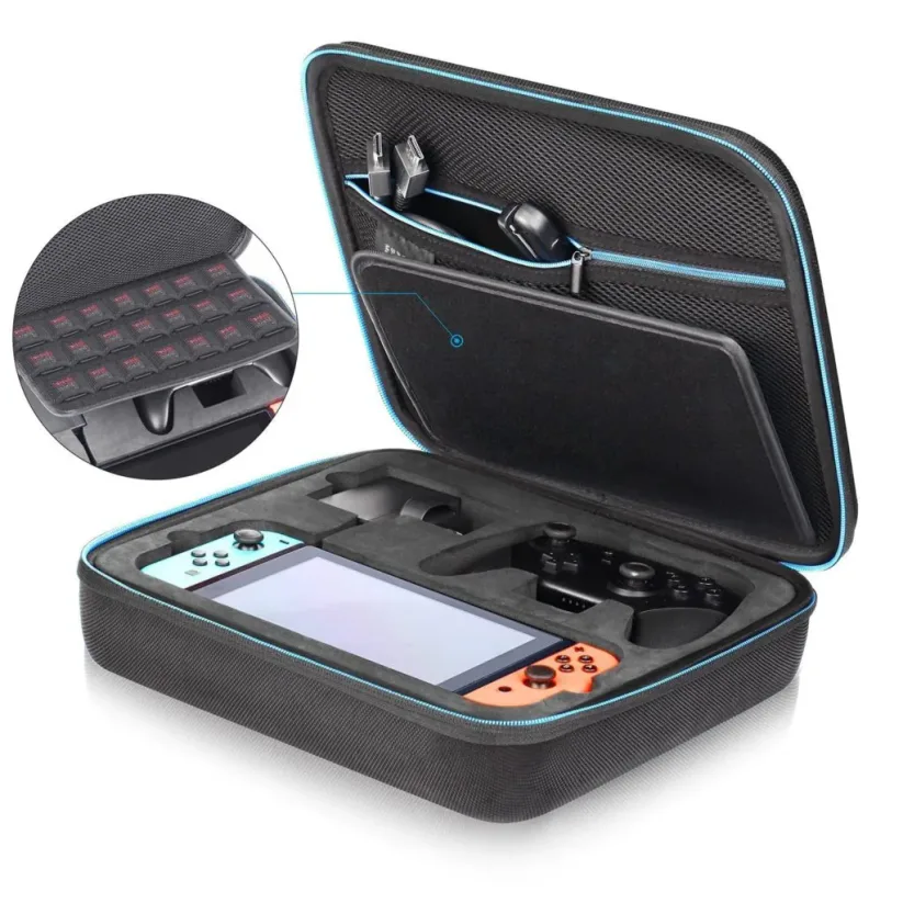 Sacoche de transport iAmer pour Nintendo Switch : aperçu global