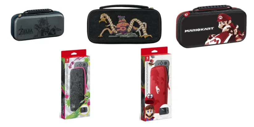 Image des sacoches de transport pour la Nintendo Switch