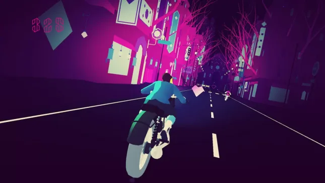 Jeu Sayonara Wild Hearts sur Nintendo Switch : récoltez les coeurs