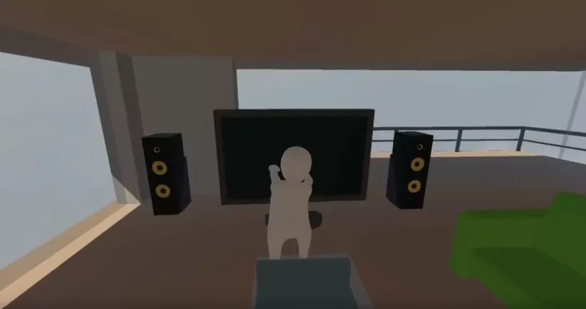 Screenshot du jeu Human Fall Flat sur Nintendo Switch : intérieur