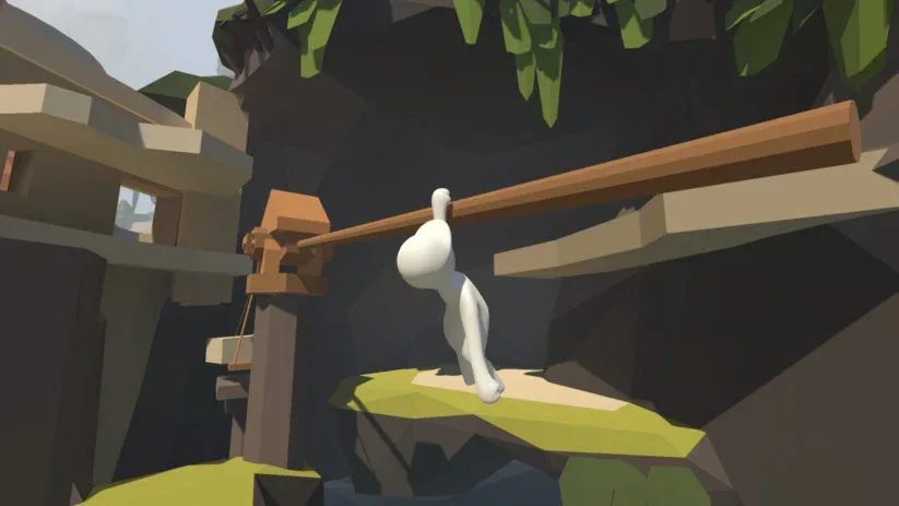 Screenshot du jeu Human Fall Flat sur Nintendo Switch : parcours
