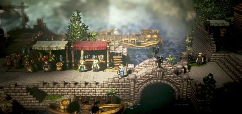 Image de la démo Octopath Traveler sur Nintendo Switch