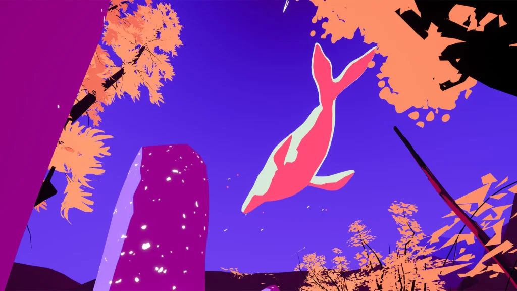 Jeu Shape of the World sur Nintendo Switch : baleine