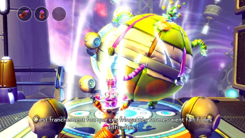 Jeu Shiftlings Enhanced Edition sur Nintendo Switch : victoire de fin de niveau