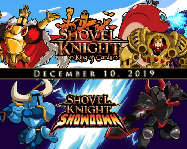 Shovel Knight King of Cards et Showdown sortiront le 10 décembre 2019, avec une sortie physique