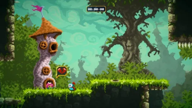 Jeu Sir Lovelot sur Nintendo Switch : premier environnement