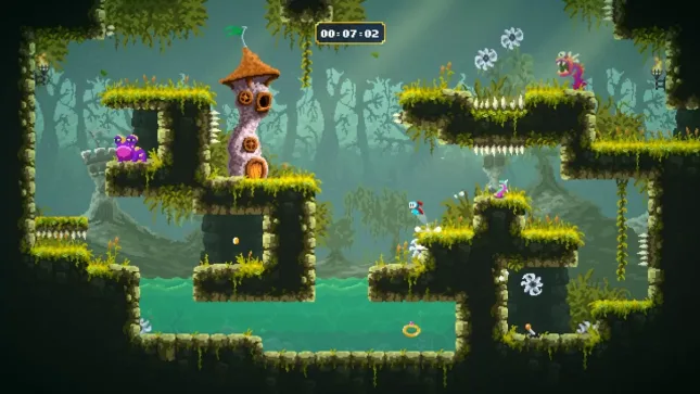 Jeu Sir Lovelot sur Nintendo Switch : Eviterez-vous les obstacles ? 