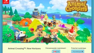 Un site officiel Nintendo pour teaser Animal Crossing: New Horizons