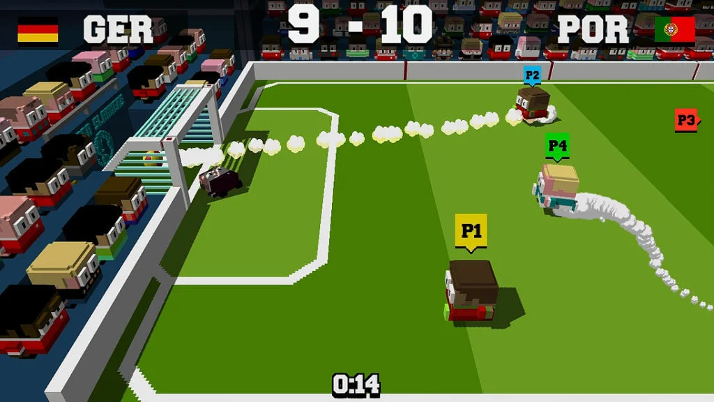 Jeu Soccer Slammers sur Nintendo Switch : but !