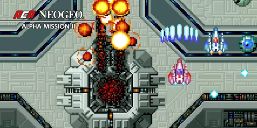 Alpha Mission II, un jeu ACA NEOGEO, est disponible aujourd'hui sur l'eShop Switch