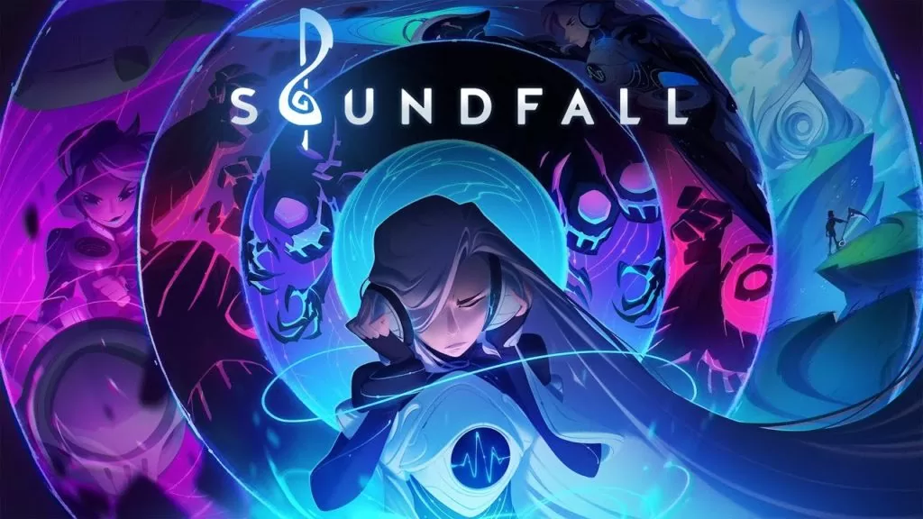 Jeu Soundfall sur Nintendo Switch : artwork du jeu