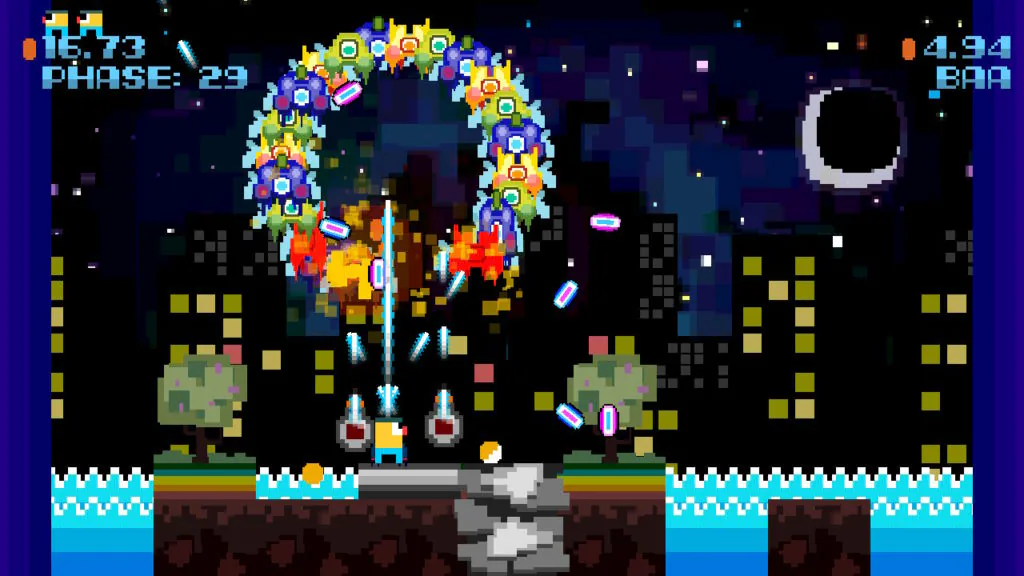 Image du jeu Space Dave! sur Nintendo Switch : gameplay solo