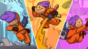 Splasher : un jeu de plateforme 2D haut en couleurs