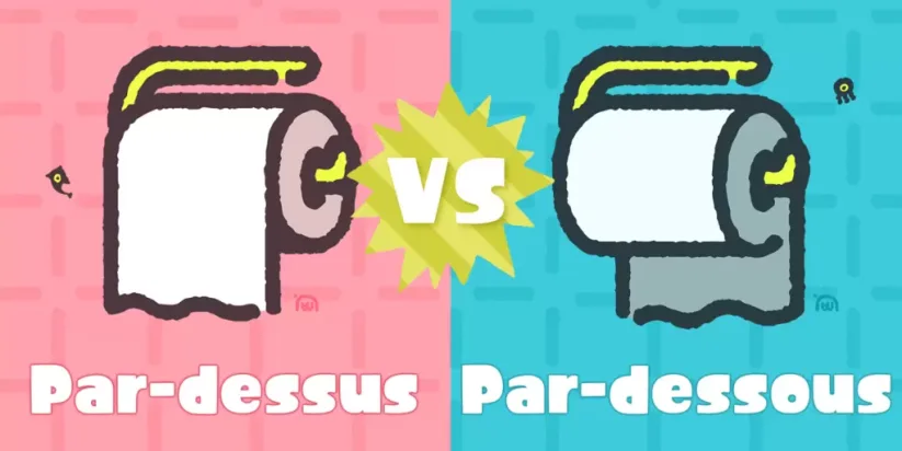 Splatfest Splatoon 2 : papier toilette dessus ou dessous ?