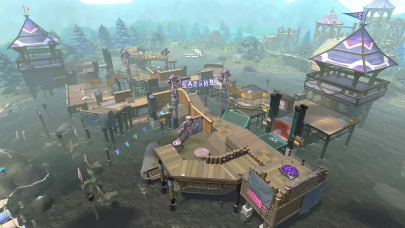 Jeu Splatoon 2 sur Nintendo Switch : retour de l'Hippo-Camping