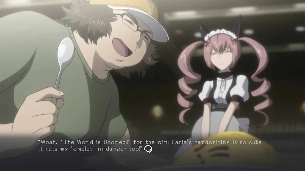 Jeu Steins;Gate Elite sur Nintendo Switch : le meilleur ami du héros a de l'humour