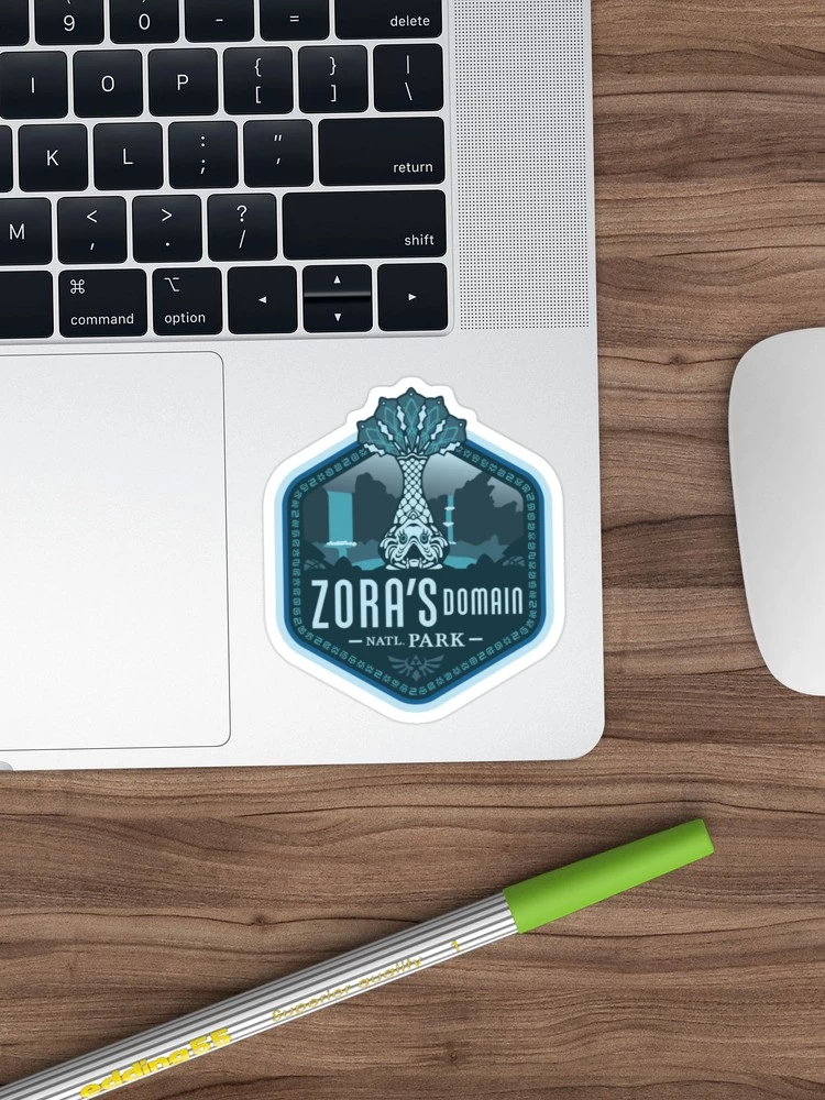 Stickers Zelda BotW : Le domaine Zora