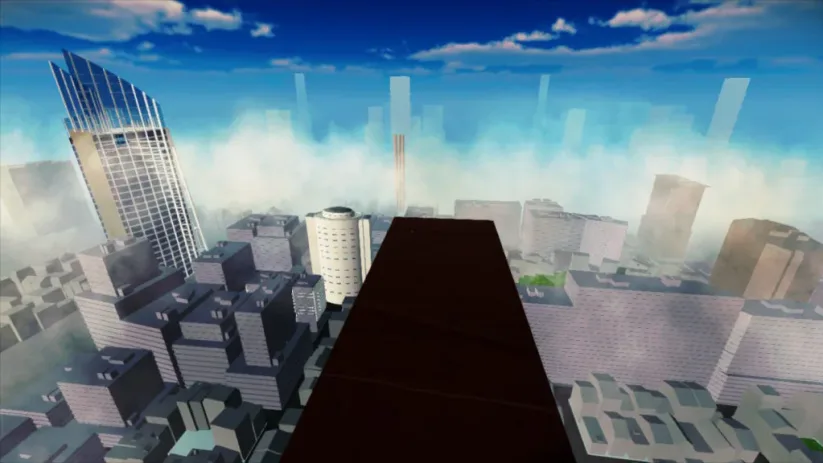 Jetez vous vers l'inconnu pour avancer dans l'histoire