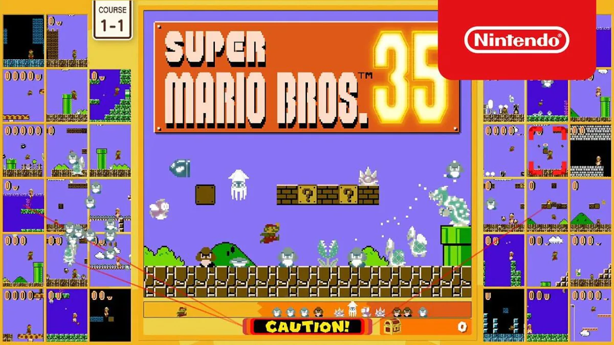 Soyez le dernier Mario debout dans Super Mario Bros. 35