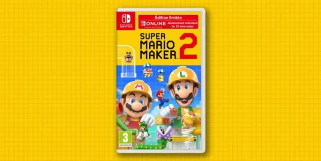 Jeu Super Mario Maker 2 sur Nintendo Switch : édition limitée