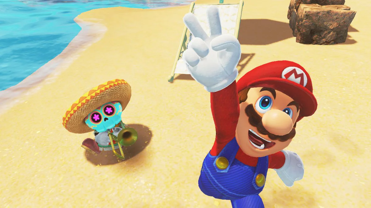 Kit VR Nintendo Labo dans Super Mario Odyssey sur Nintendo Switch : screenshot 2